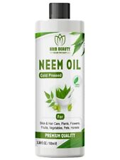 100% Pure Neem Oil – Cold-Pressed  for Skin & Hair Care , Plant & Pets Cares UK