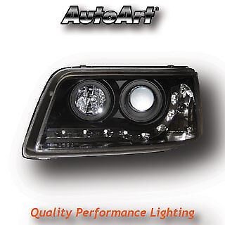 Black drl led projector - drl,
