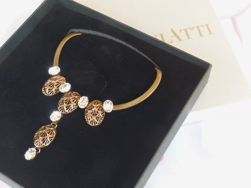 Ermani bulatti necklace 1980s - ermani,