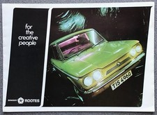 SINGER CHAMOIS Saloon SPORT Coupe Car Sales Brochure 1969 #6517/H