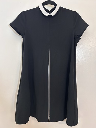Unif peter pan dress black - pan,