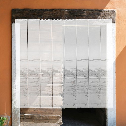 Clear strip curtain - clear,