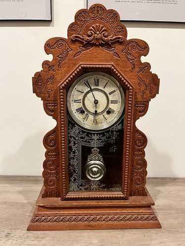 Antique ansonia carved - antique,