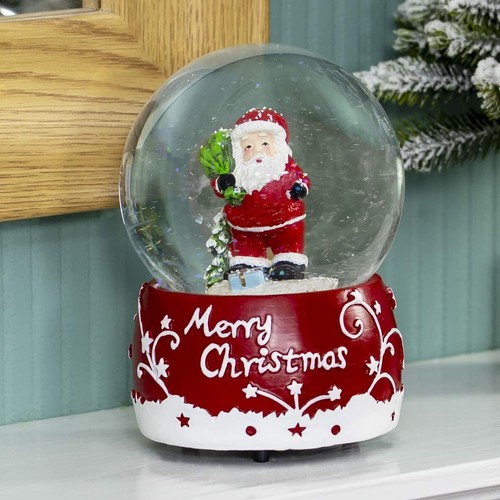 Christmas snow globe - globe, musical
