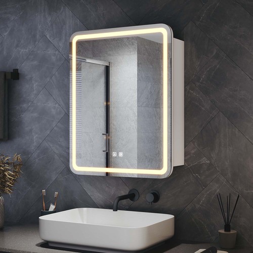 Led bathroom mirror cabinet - led,