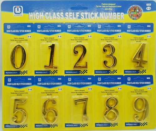 Self adhesive 3d - 0-9,