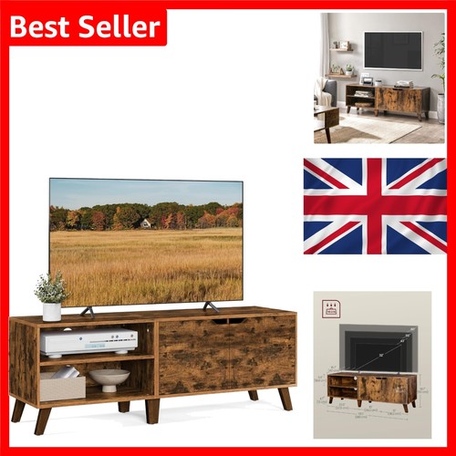 Rustic brown stand for - tv,
