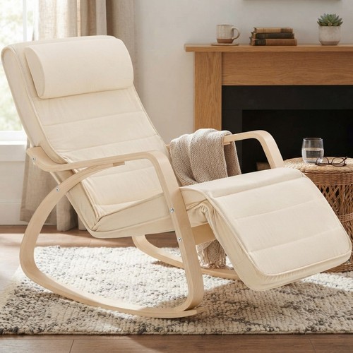 Luxurious rocking chair with - luxurious,