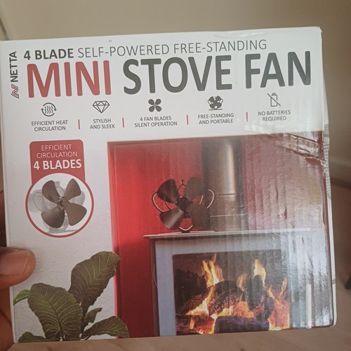 Mini stove fan blades - 4, for