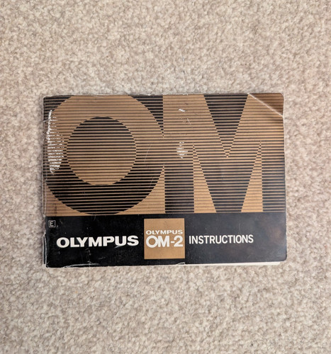 Olympus om2 camera - camera, instruction