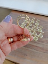 20 Gold 2" high Place Setting