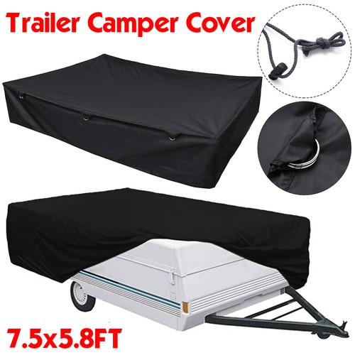 Folding camping trailer cover - folding,