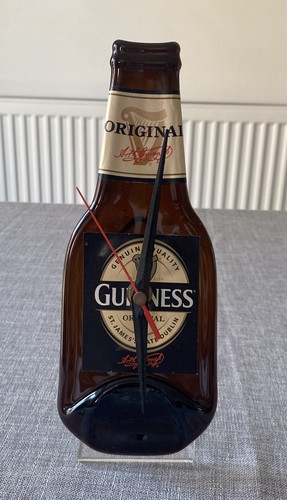 Guinness bottleclock with - guinness,