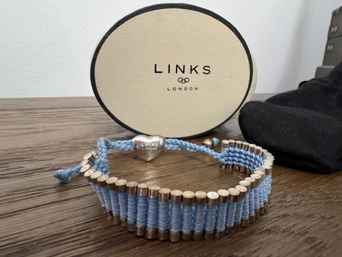 Links london silver blue - links,