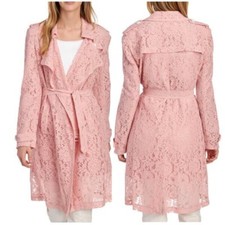 Lena Gabrielle Pink Lace Open