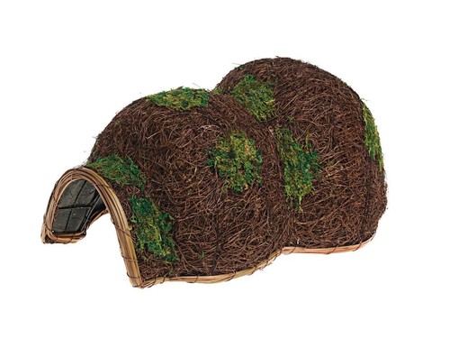Gardman woven hedgehog house - woven,