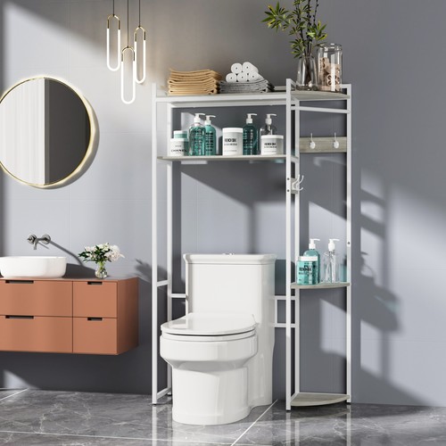 Tier over toilet - toilet, storage