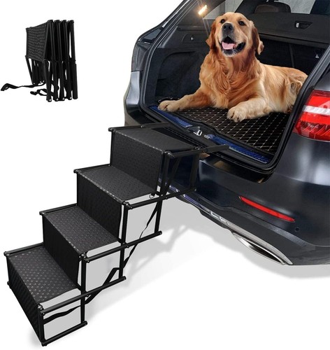 Dog car ramp foldable - dog,