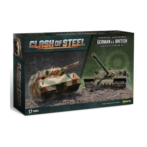 Clash steel tabletop tank - steel,