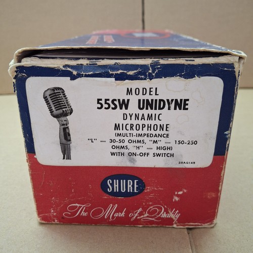 Vintage shure 55sw - 🎙️,