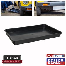 Sealey DRPL09 Drip Tray Low Profile 9ltr Oil Fuel Garage Workshop Pan 57x39x5cm