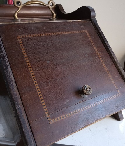 Purdonium antique coal scuttle - purdonium,