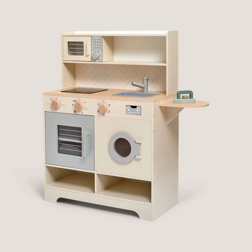 Wooden kids play kitchen - play,