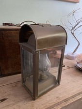 Victorian Ship's Brass Lantern