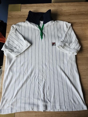 Fila vintage size button - m, up