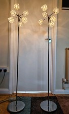 Pair Of Ikea Isasa Glass Ice