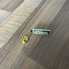 Barbour Enamel Pin Badge. Cap