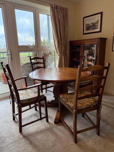 Ercol dining table - table, 6