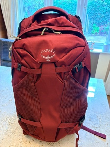Osprey fairview 55l zircon red - osprey,