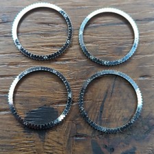 3 x 1960s Vintage Watch Bezels