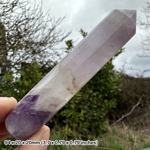 Amethyst faceted massage - massage, wand