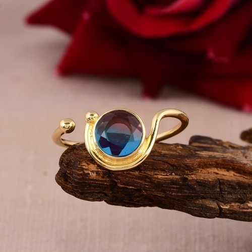 Dainty alexandrite ring - alexandrite,