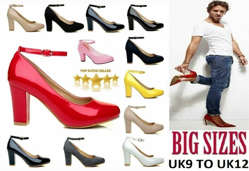 Unisex block heel - block, strap