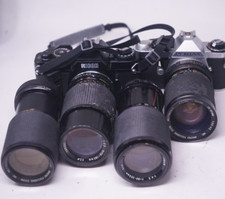 Pentax ME Super & Ricoh KR-10x