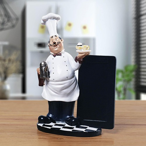 Chef figurine ornament with - chef,