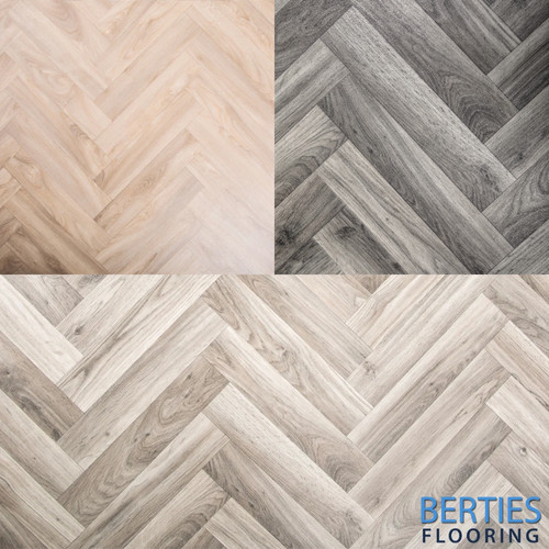 Herringbone style vinyl - herringbone, roll