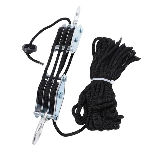 Rope hoist pulley - system, 3
