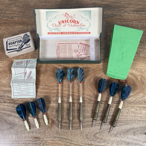 Rare vtg unicorn darts - vtg,