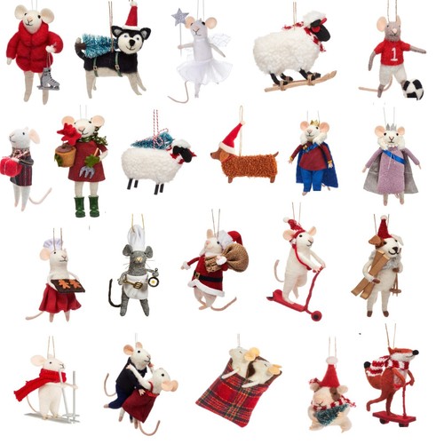 Christmas decoration felt tree - decoration,