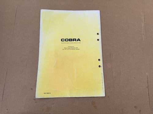 Atlas copco cobra - 148, petrol