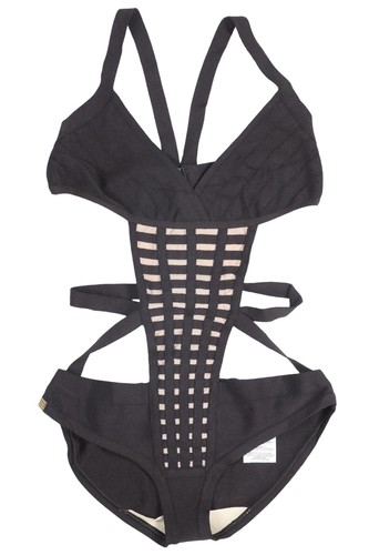 Herve leger black swimsuit - herve,