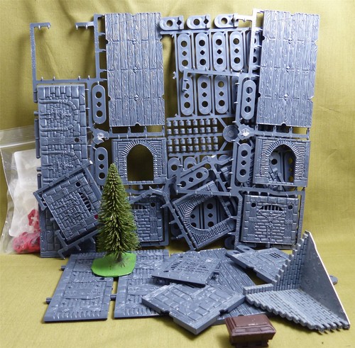 Modular castle terrains parts - terrains,