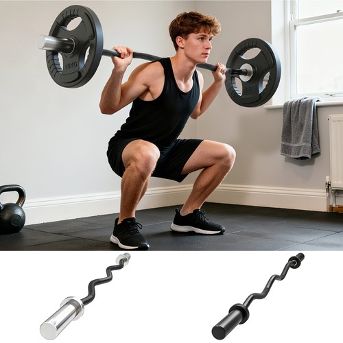 4ft olympic curl - 4ft, bar