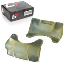 2x Rubber Slide Clip Seat