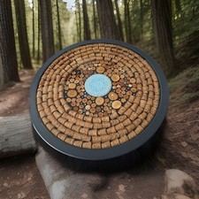 Bistro Table - Inlaid With