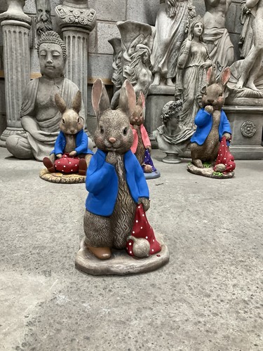Peter rabbit garden stone - peter,